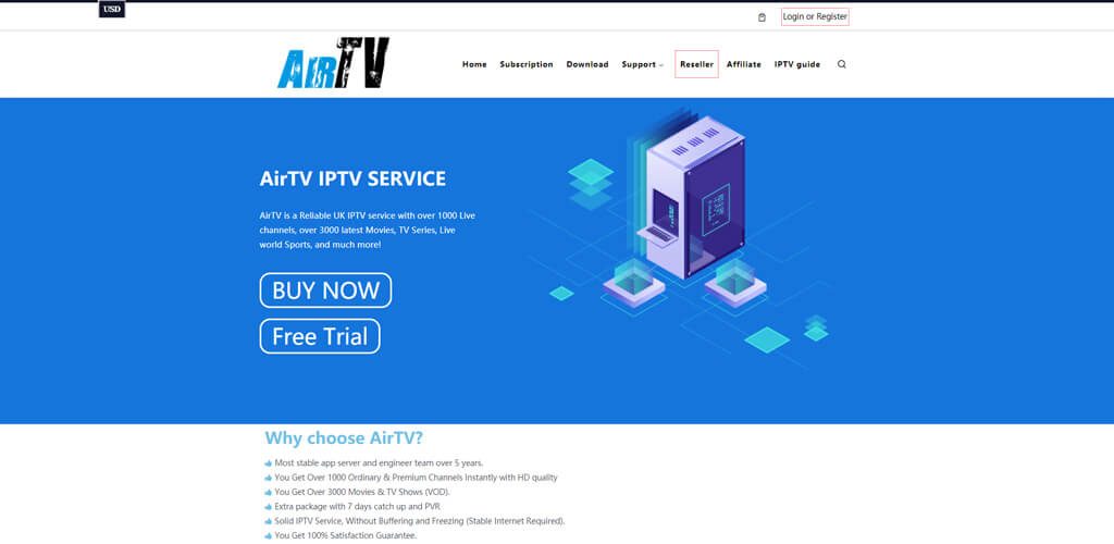 AirTV IPTV Shop