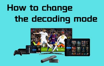 How to change the decoding mode